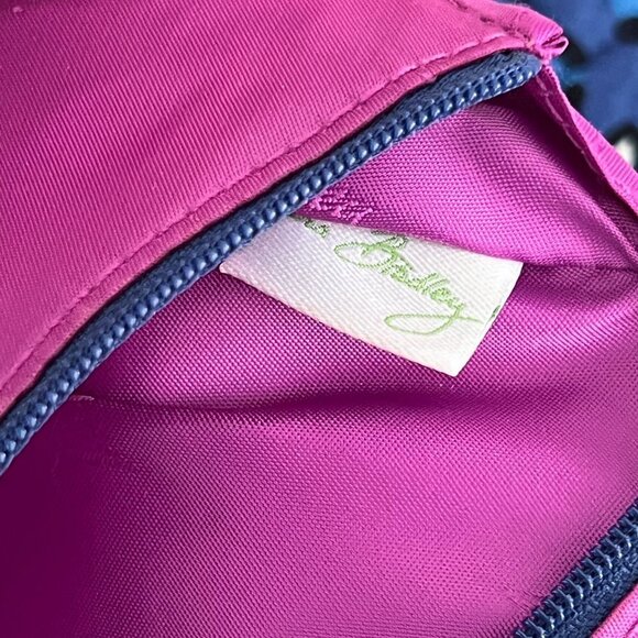 Vera Bradley All Wrapped Up Jewelry Organizer Travel Roll and Padded zip case - Picture 9 of 15